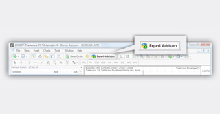 Forex platform Activate the Expert Advisor